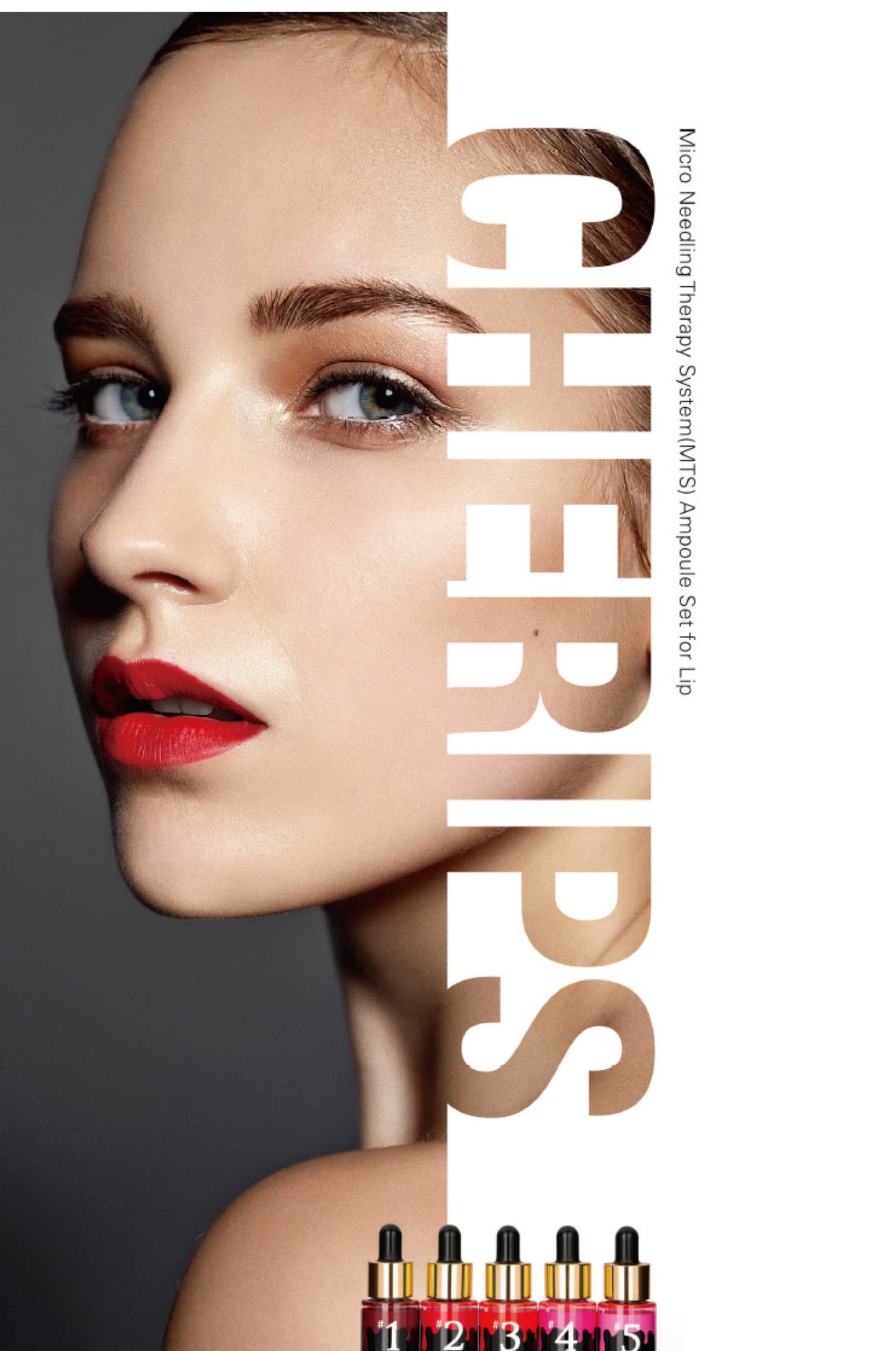 CHERIPS Lip Ampoule Set — MTS lip tint treatment