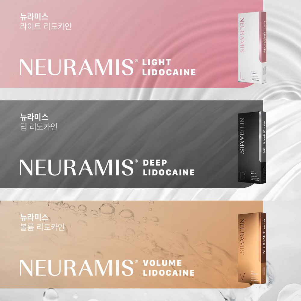 Neuramis — Medytox monophasic HA filler — 5 grades