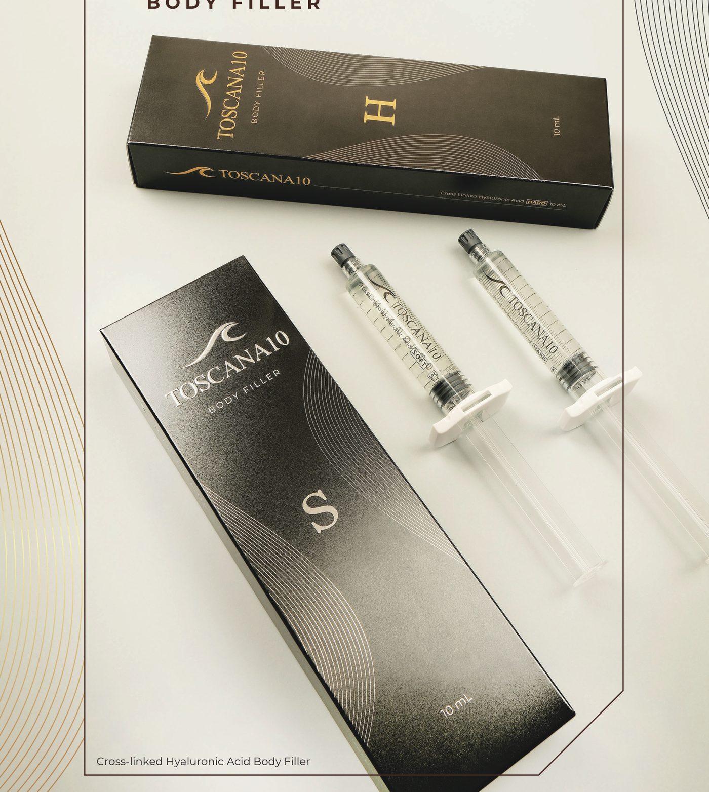 TOSCANA10 Body Filler — Cross-linked HA body filler with MCO™ technology